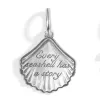 Silver Shell Charm sold by Brighton