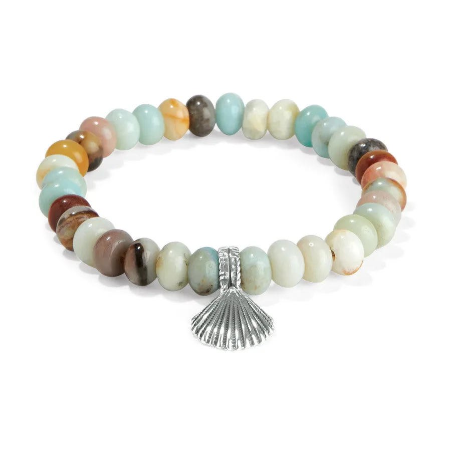 Silver Shells Bay Stretch Bracelet sold by Brighton product image thumbnail 2