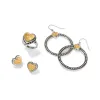 Pretty Tough Bold Heart Two Tone Ring sold by Brighton
