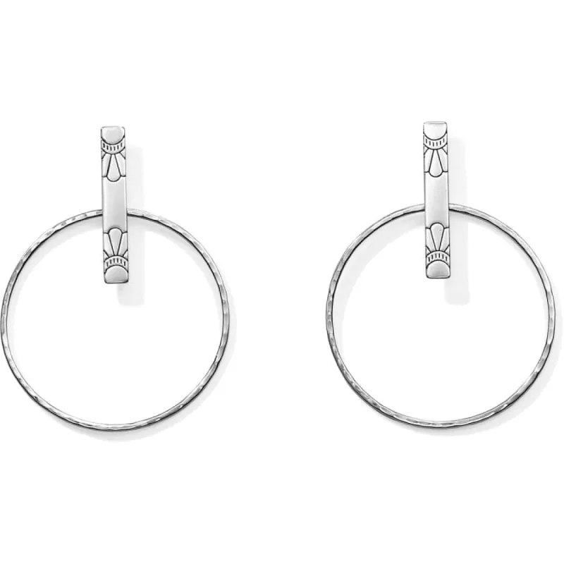 Marrakesh Soleil Post Hoop Earrings sold by Brighton