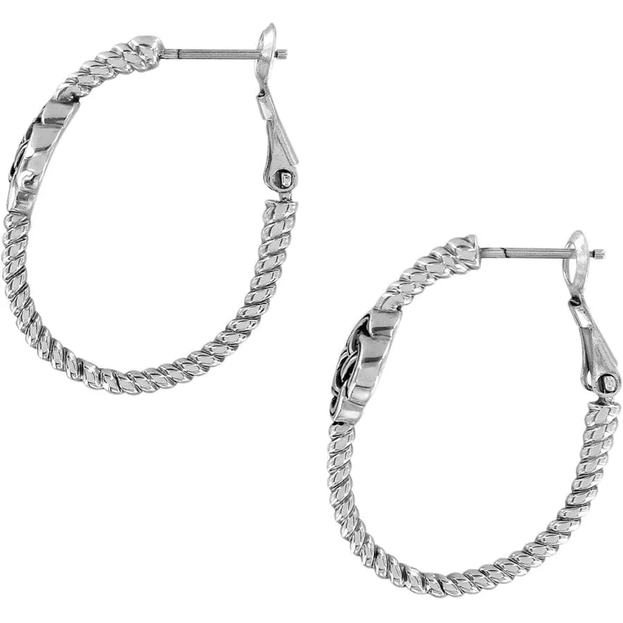 Interlok Knot Rope Hoop Earrings sold by Brighton product image thumbnail 3
