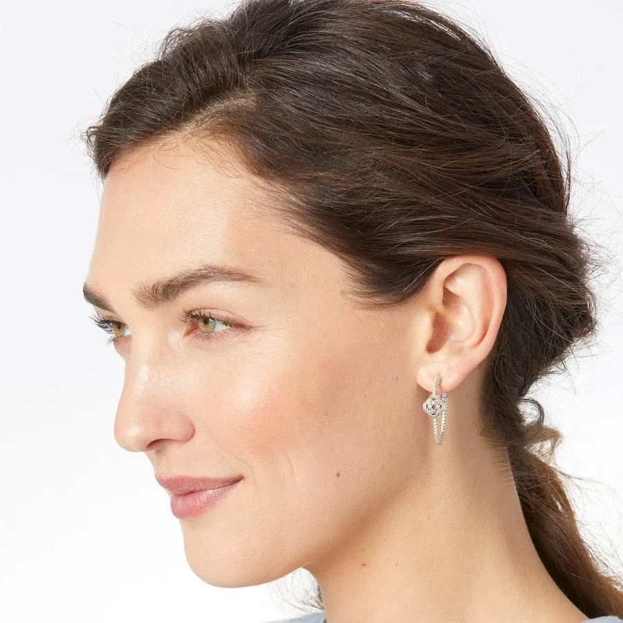 Interlok Knot Rope Hoop Earrings sold by Brighton product image thumbnail 4
