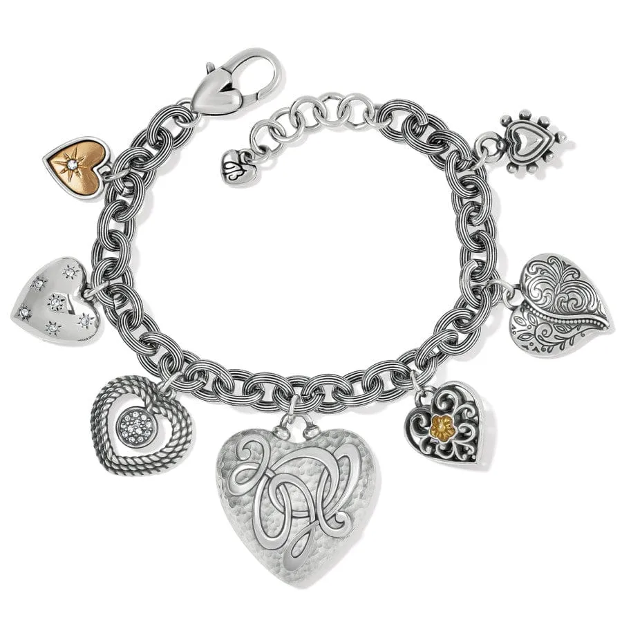 One Heart Endless Charm Bracelet sold by Brighton