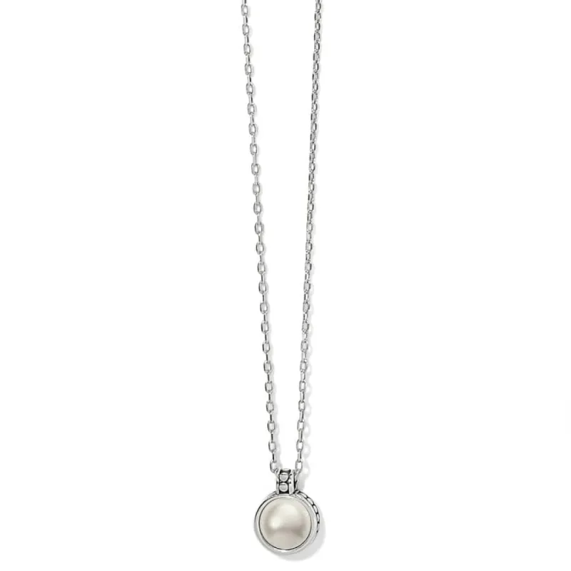 Pebble Dot Pearl Short Necklace sold by Brighton