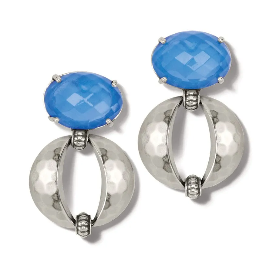 Blue Moon Bold Post Drop Earrings sold by Brighton