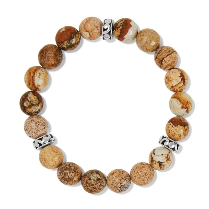 Contempo Desert Sky Sand Stretch Bracelet sold by Brighton