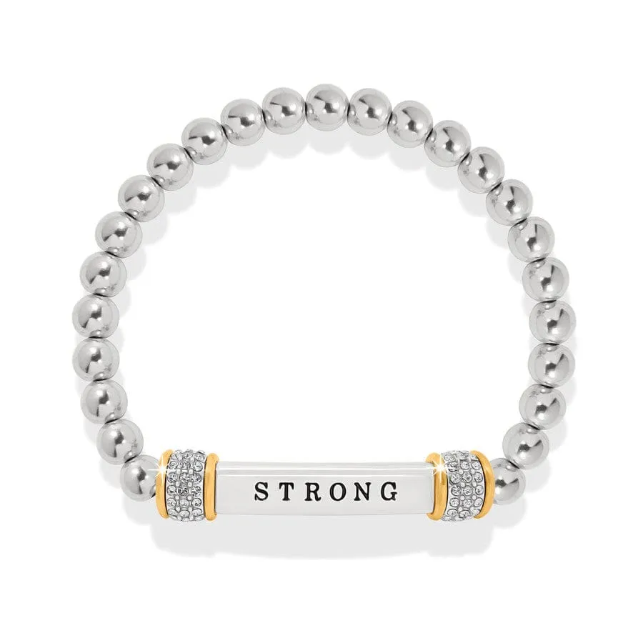 Meridian Strong Two Tone Stretch Bracelet sold by Brighton product image thumbnail 2