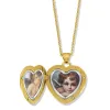 One Heart Convertible Locket Necklace sold by Brighton