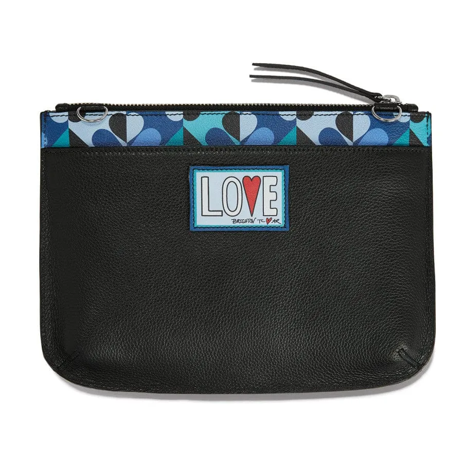 Fashionista Moody Blue Pouch sold by Brighton product image thumbnail 3