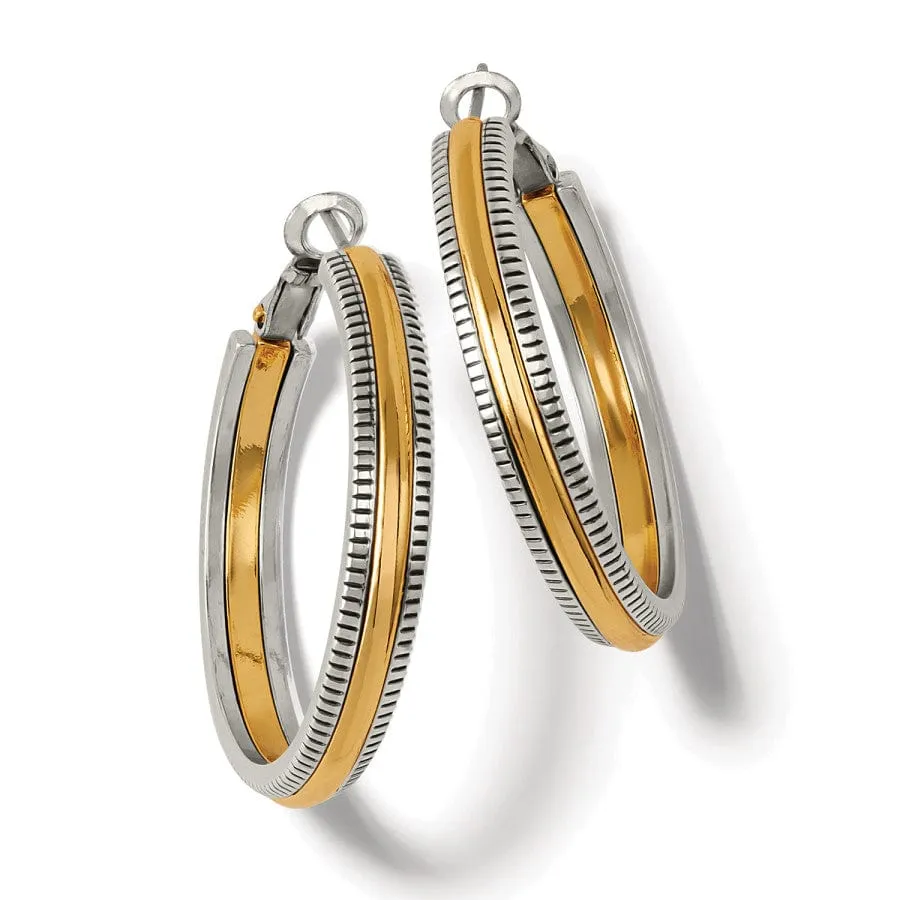 Interlok Heirloom Hoop Earrings sold by Brighton
