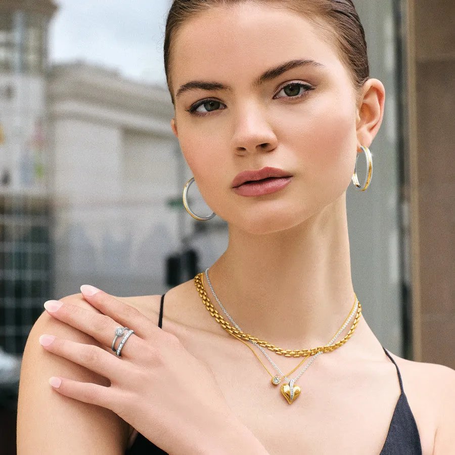 Interlok Heirloom Hoop Earrings sold by Brighton product image thumbnail 4