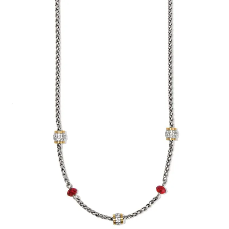 Meridian Red Short Necklace sold by Brighton