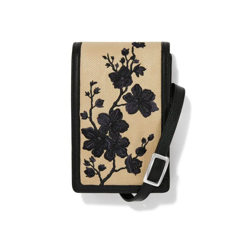 Kyoto In Bloom Daytime Phone Organizer sold by Brighton