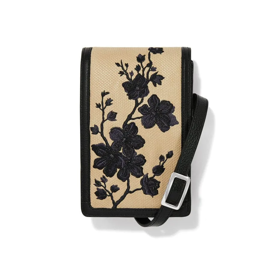 Kyoto In Bloom Daytime Phone Organizer sold by Brighton