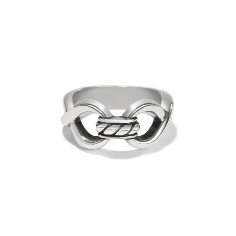 Interlok Infinity Ring sold by Brighton
