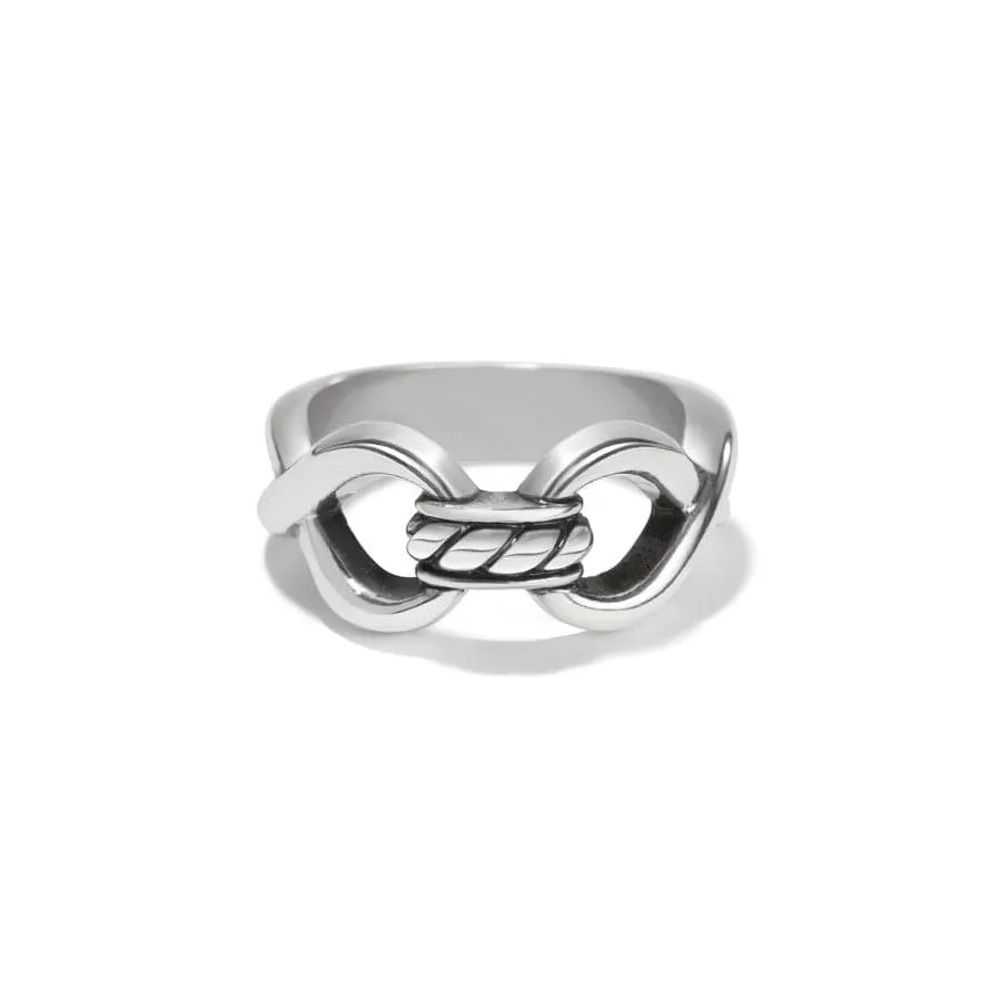 Interlok Infinity Ring sold by Brighton