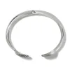 Silver Shells Hinged Bangle sold by Brighton