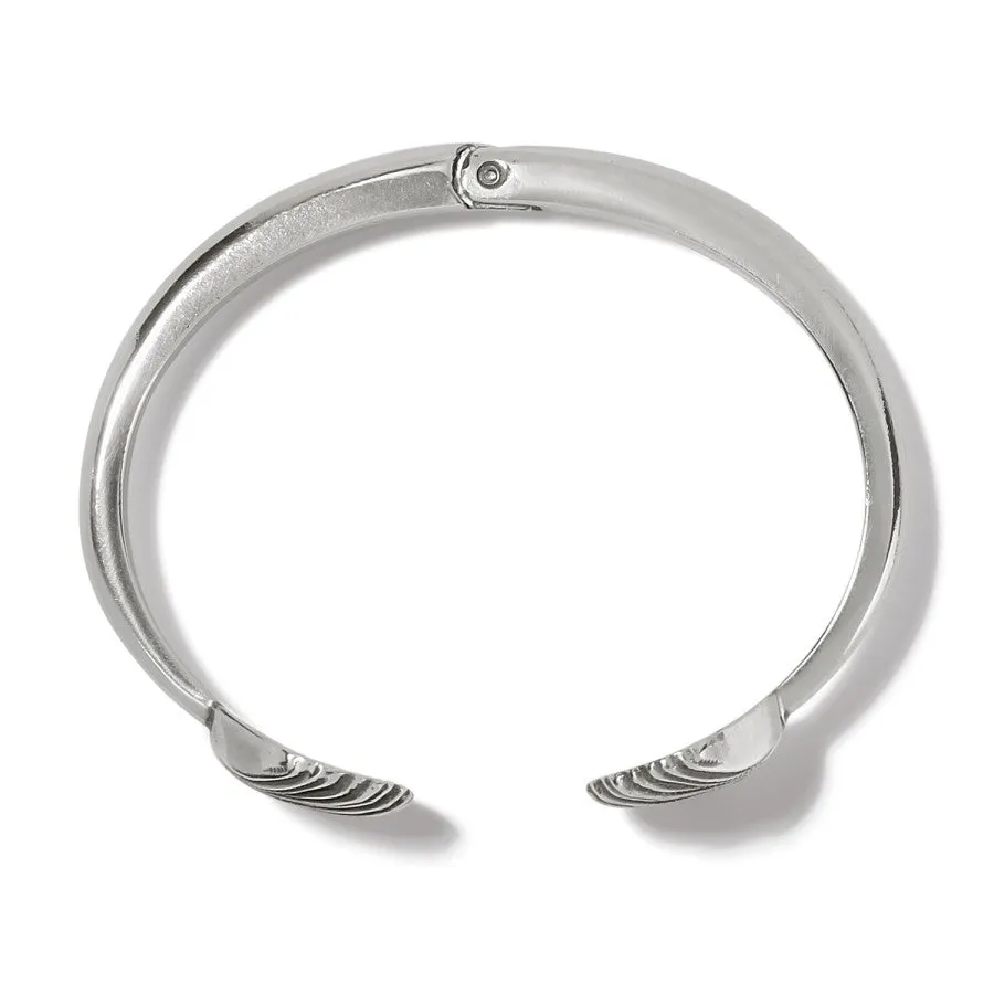 Silver Shells Hinged Bangle sold by Brighton product image thumbnail 2