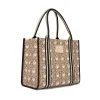 Woven Hearts Canvas Carry All sold by Brighton