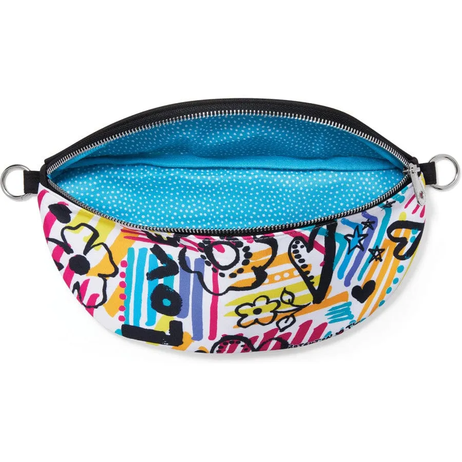 Graffiti Love Cross Body Belt Bag sold by Brighton product image thumbnail 2