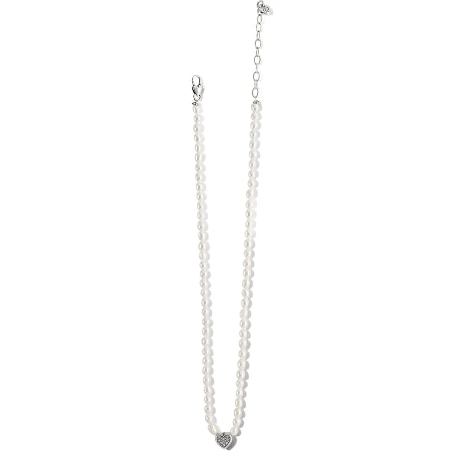 Meridian Zenith Heart Pearl Necklace sold by Brighton product image thumbnail 2