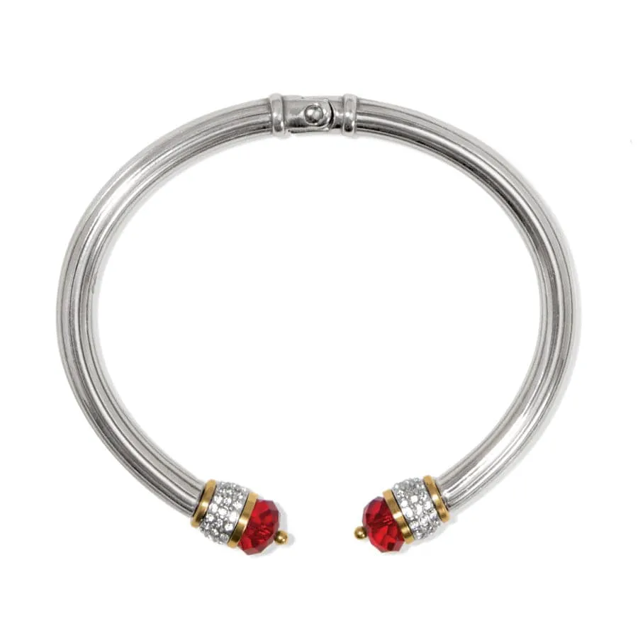Meridian Red Open Hinged Bangle sold by Brighton product image thumbnail 2