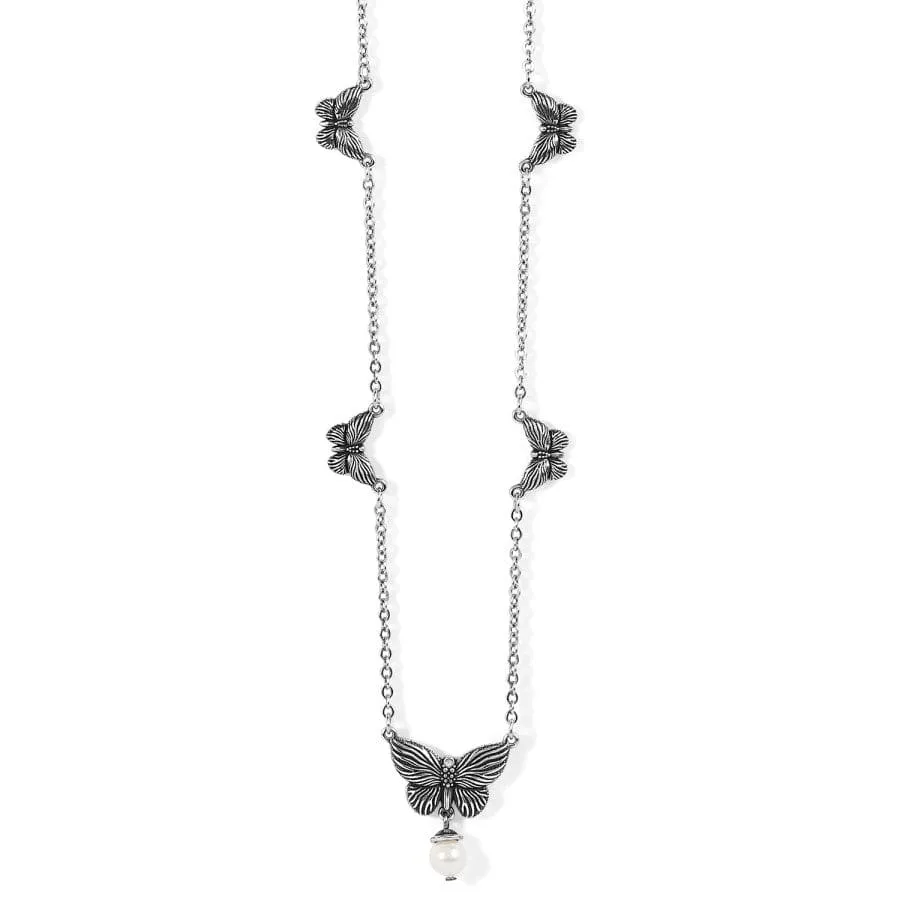 Bloom Butterfly Pearl Necklace sold by Brighton