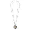 Ecstatic Heart Reversible Convertible Necklace sold by Brighton