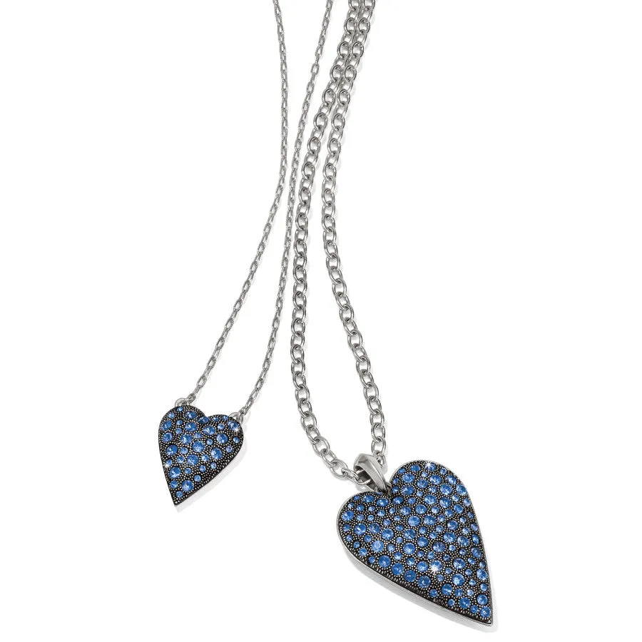Glisten Heart Convertible Necklace sold by Brighton product image thumbnail 4