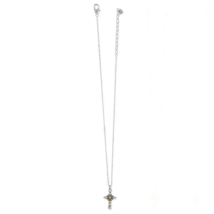 Majestic Nobel Cross Reversible Necklace sold by Brighton product image thumbnail 3