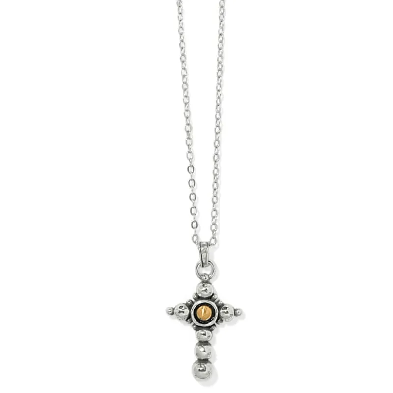 Majestic Nobel Cross Reversible Necklace sold by Brighton