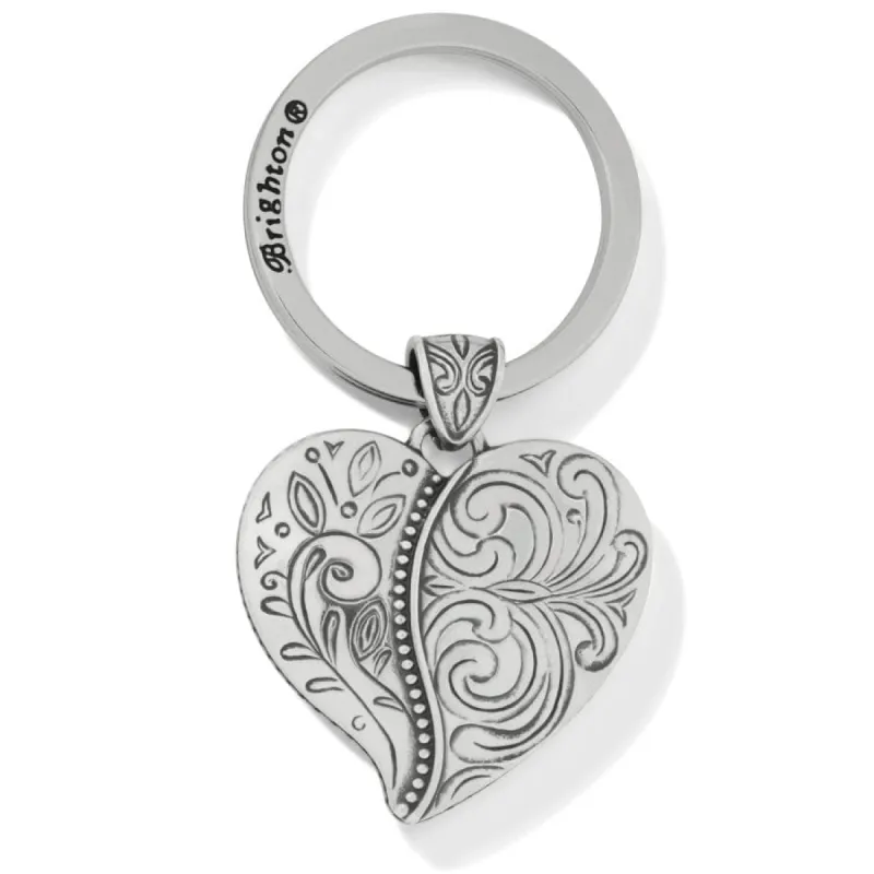 Ornate Heart Key Fob sold by Brighton