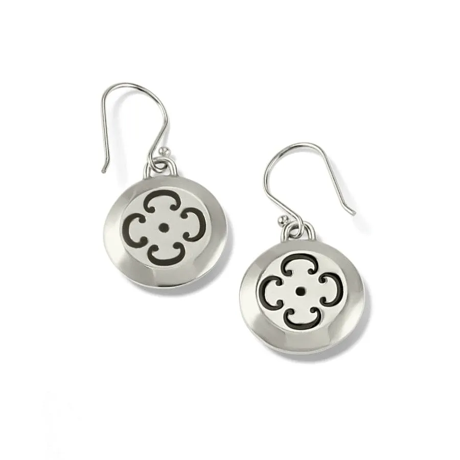 Meridian Eclipse Disc French Wire Earrings sold by Brighton product image thumbnail 2