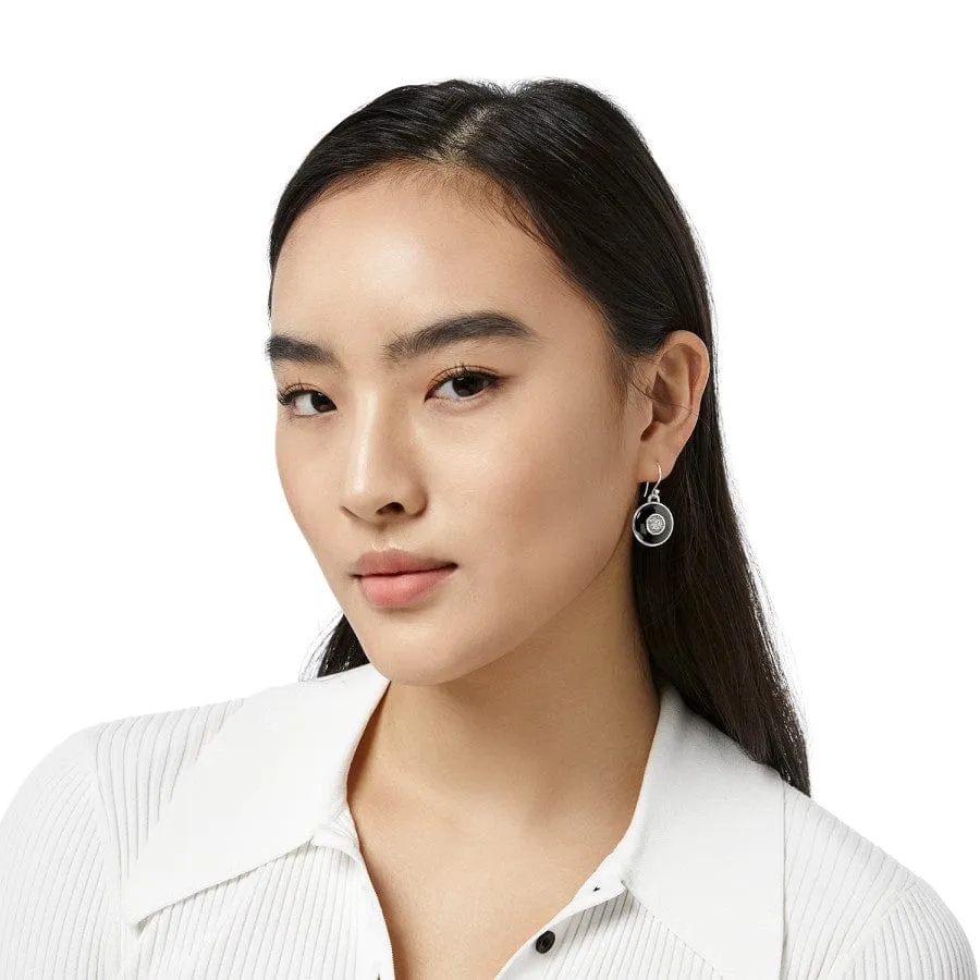 Meridian Eclipse Disc French Wire Earrings sold by Brighton product image thumbnail 3