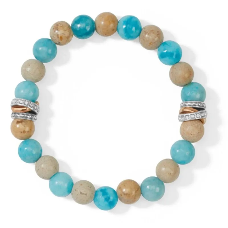 Neptune's Rings Sky Stretch Bracelet sold by Brighton