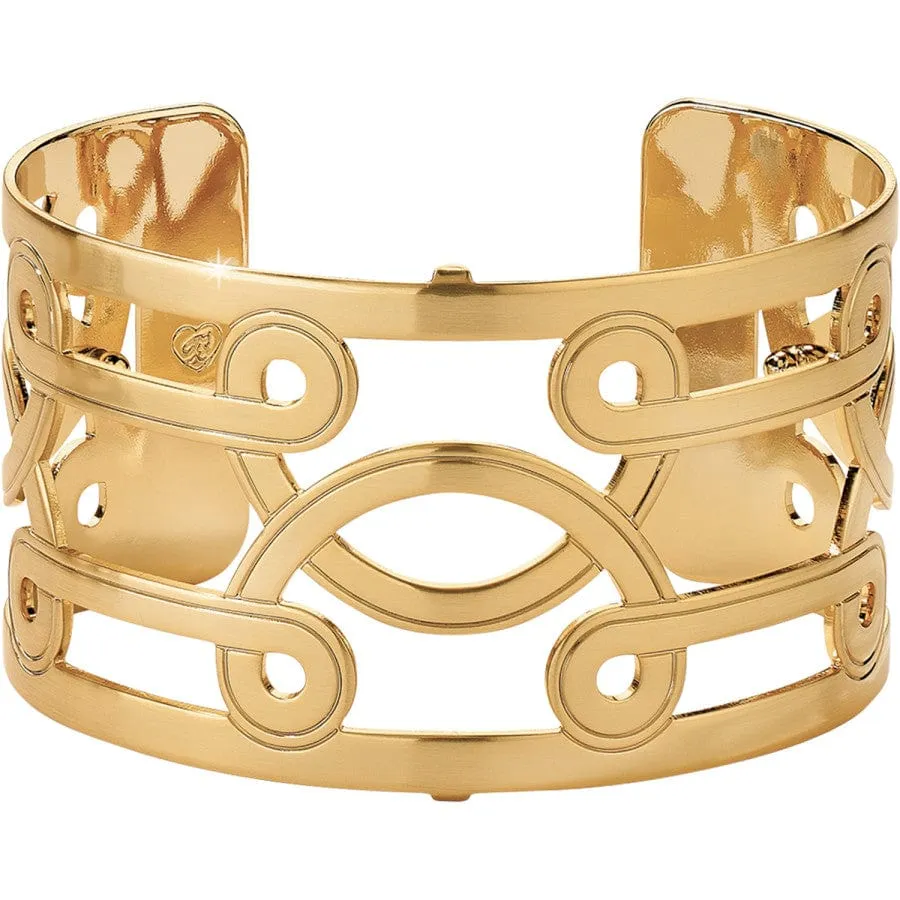 Christo Lima Wide Cuff Bracelet sold by Brighton