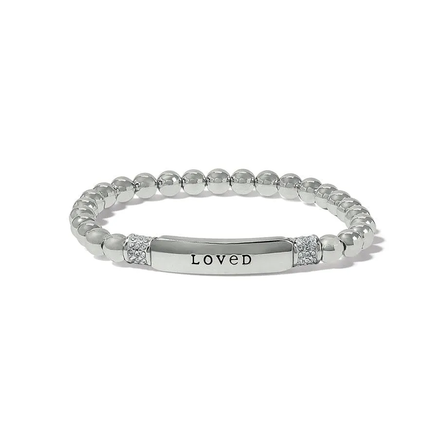 Meridian Love Petite Stretch Bracelet sold by Brighton