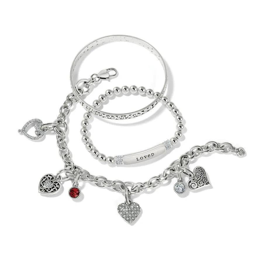 Meridian Love Petite Stretch Bracelet sold by Brighton product image thumbnail 3