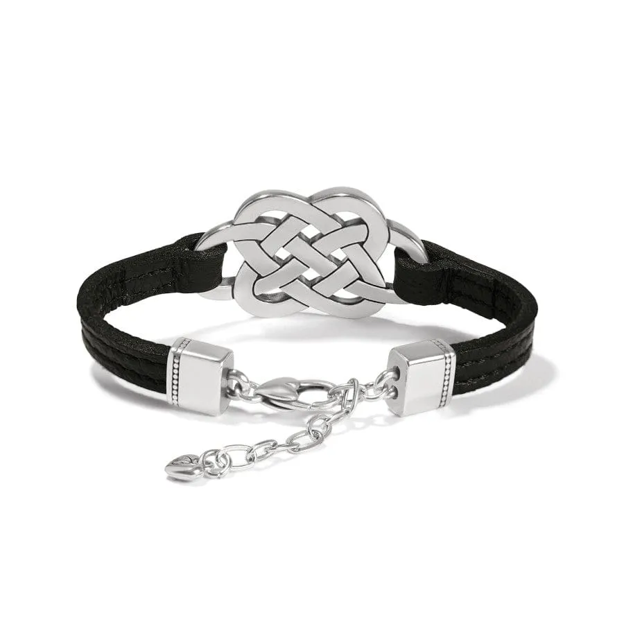Interlok Trellis Leather Bracelet sold by Brighton product image thumbnail 2