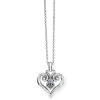 Alcazar Heart Glint Convertible Necklace sold by Brighton