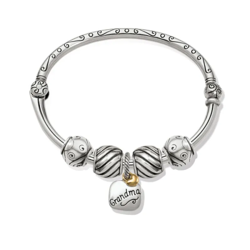 We Love Grandma Charm Bangle sold by Brighton