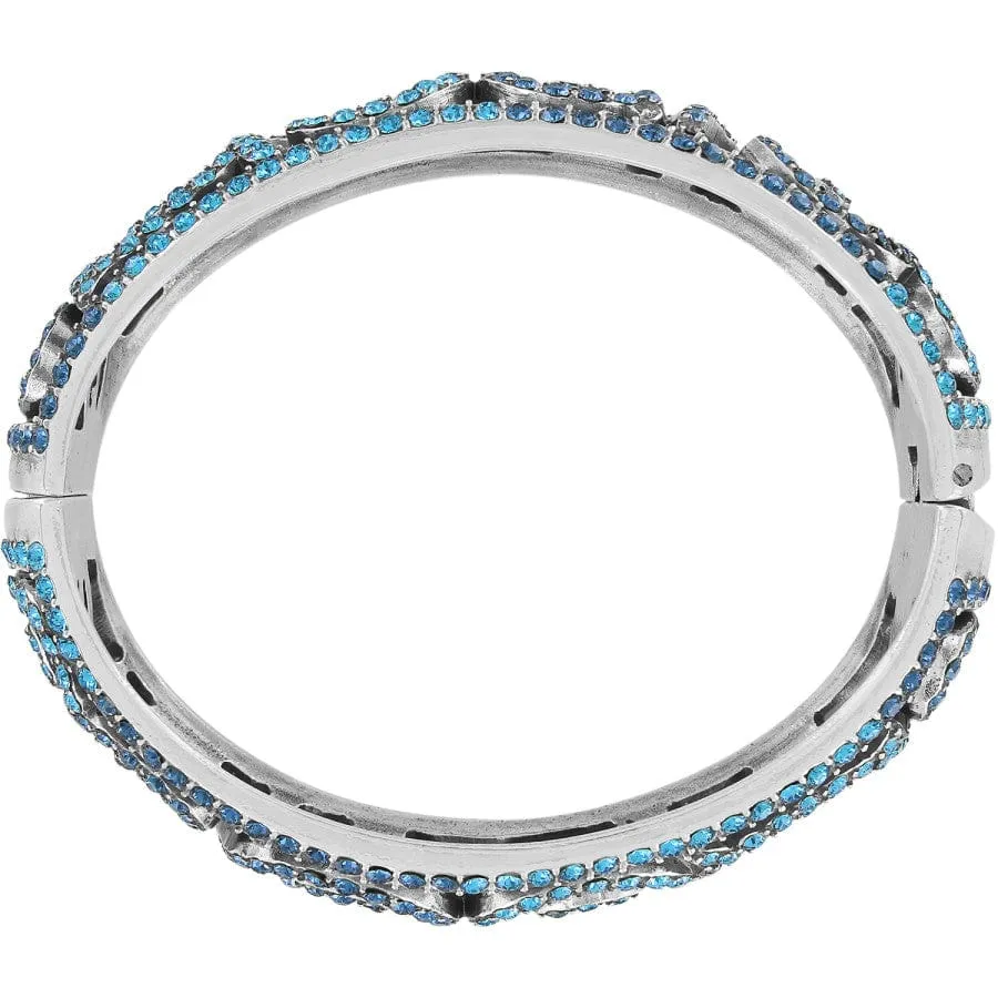 Sea of Love Crystal Hinged Bangle sold by Brighton product image thumbnail 2