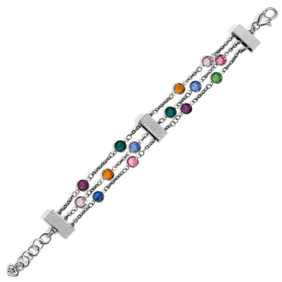 Elora Gems Tri Strand Bracelet sold by Brighton product image thumbnail 3