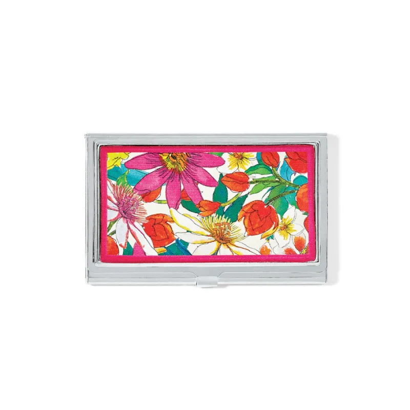 Paradise Garden Metal Card Case sold by Brighton