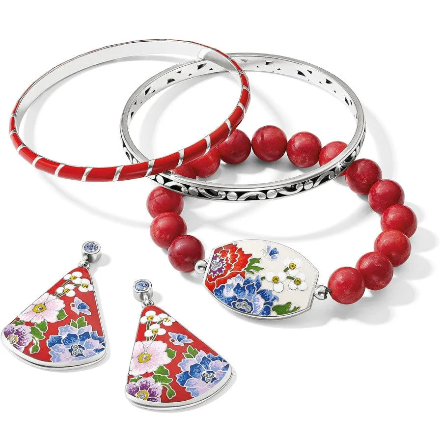 Blossom Hill Rouge Post Drop Earrings sold by Brighton product image thumbnail 3