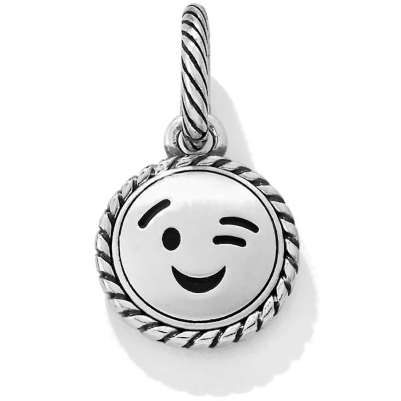 Text Me Wink Charm made by Brighton