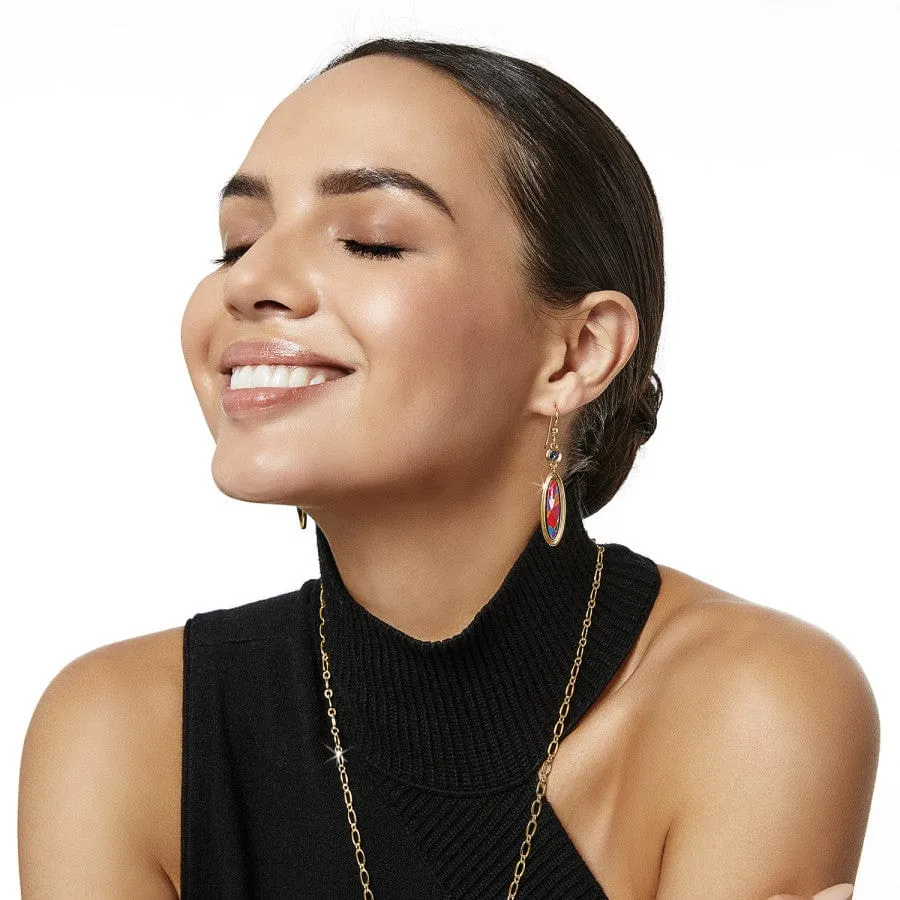 Colormix Jewel French Wire Earrings sold by Brighton product image thumbnail 4