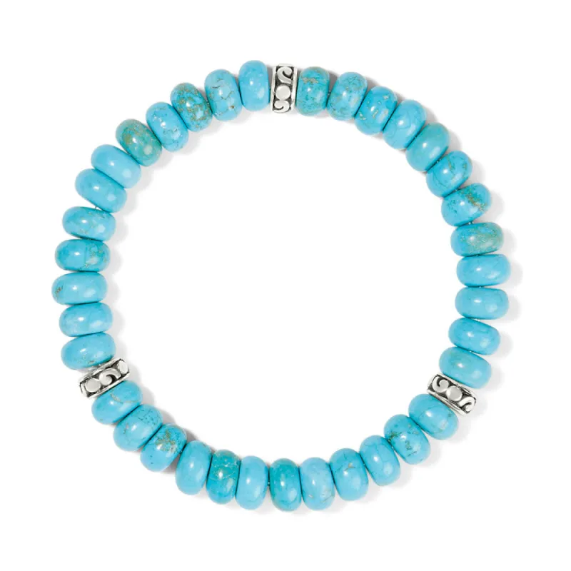 Contempo Nuevo Azul Stretch Bracelet sold by Brighton