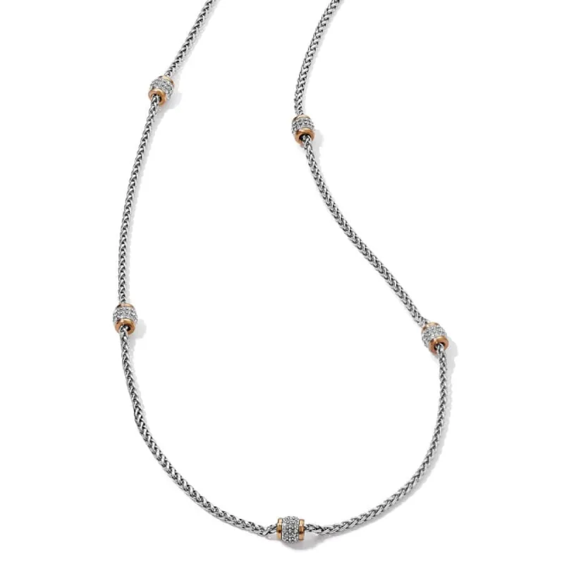 Meridian Two Tone Long Necklace sold by Brighton