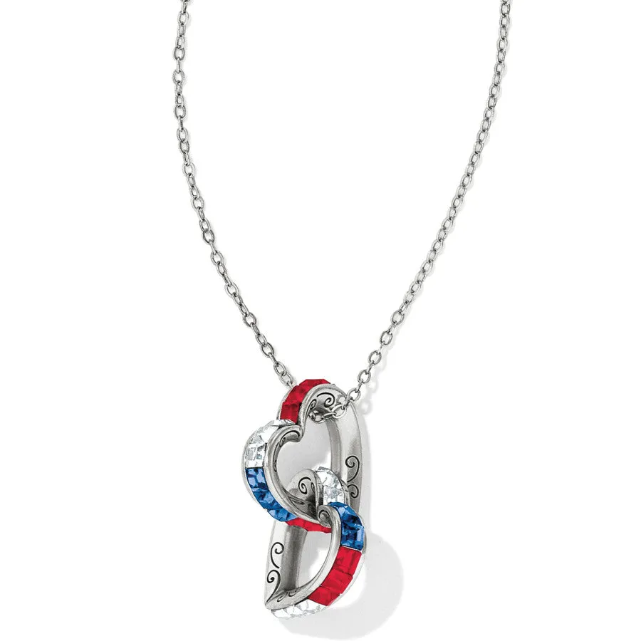 Spectrum Hearts Long Necklace sold by Brighton product image thumbnail 4